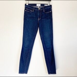 𝅺FRAME Le Skinny De Jeanne Queens Way Jeans size 27